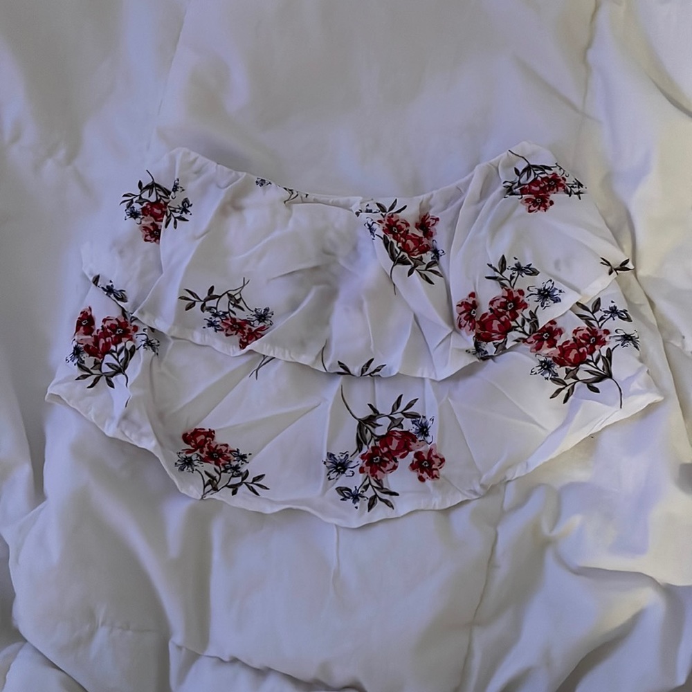 Garage Strapless Top